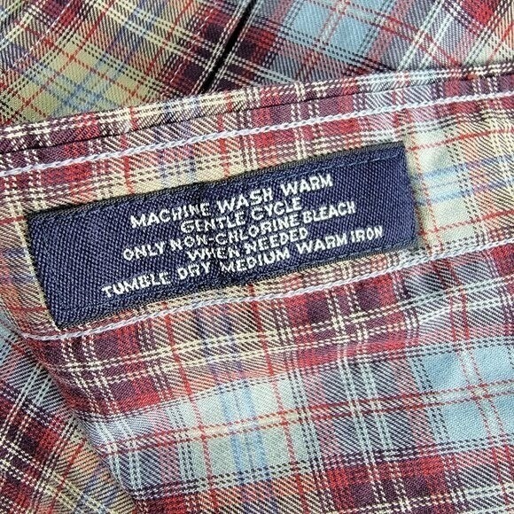 Daniel Cremieux Classics Plaid Button Down Shirt Men's Large Long Sleeve Cotton - Picture 10 of 12